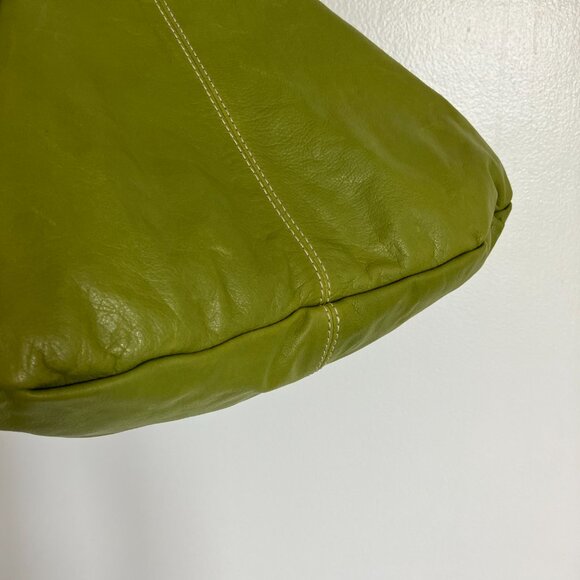 latico NJ USA Soft Leather Green Handbag - Picture 4 of 16